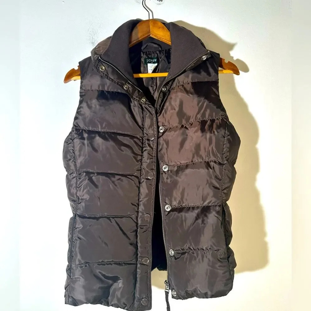 J Crew Puffer Vest